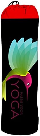 Orgner Water Proof Printed Yoga mat cover / Bag for 3 or 6 mm standard &amp; XL size Yoga Mats. Yoga Cover flat : 7 x 28 inch