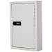 Produktbild Homcom Schlüsselkasten Schlüsselbox Schlüsseltresor Schlüsselbrett 40 Haken Beige L20 x B30,5 x H6 cm