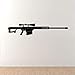 Produktbild Chaoaihekele Barrett Sniper Armee Gewehr Fünfzig Pvc Wandaufkleber Für Wohnzimmer Jungen Hobby Vinyl Tapete Aufkleber Schlafzimmer Kunst Dekor Wandbilder 57X114 Cm