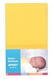 BABY-PLUS Spannbettlaken Jersey 40 x 90 cm, gelb