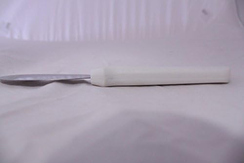 METAL MILK SPATULA WHITE HANDLE