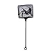 Produktbild ETbotu quadratisch Fischernetz praktisch Aquarium mit Edelstahl Teleskopstiel Fische diddle-Net Mesh Square Telescopic