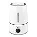 Produktbild Luftbefeuchter Ultraschall Fochea 3L Ultraschall Kühler Nebel Luftbefeuchte Leiser Elektrischer Raumbefeuchter Humidifier mit Automatischem Abschalten, Aroma-Diffusor, LED Lichter für zu Hause
