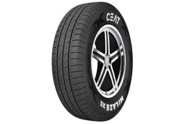CEAT 165/70 R14 MILAZE X5 81T TUBELESS TYRE Car Tyre for Front and Rear