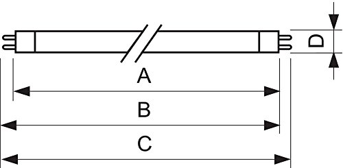 Leuchtstofflampe TL5 35 Watt 865 - Philips Tageslicht 35W