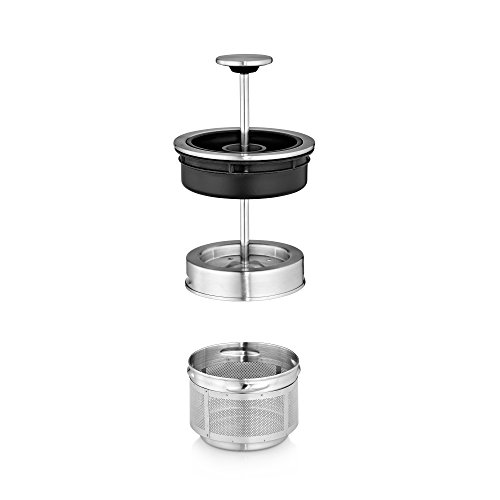 WMF LONO Tee- und Wasserkocher 2-in-1, variable Temperatureinstellung, 1,7 l Wasser und 1,4 l Tee, 3000 W, Schott Duran Glas, cromargan matt/silber - 5