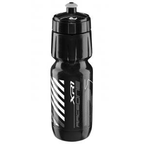 Raceone Borracce per Bicicletta Unisex Adulto, Nero/Bianco, Unica