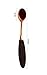 Fashion Base® Gift For Her New 2016 New Professional Tooth Brush Shape Oval Makeup Foundation Powder Brush Eyeliner Lip Oval Brush(Golden)