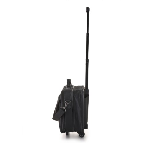 Aerolite Laptop Rollkoffer, 44 cm, 23 L, Schwarz - 3