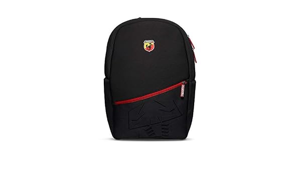 FCA Zaino Abarth in Neoprene Originale Nero con Stemma Centrale 6002350625  Auto e Moto Articoli regalo e merchandising berjaya.edu.my