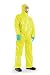Produktbild Flüssigkeitsdichter Infektions Schutzanzug Gr. XXL Honeywell SPACEL, Kat III Typ 3, 4, 5 und 6 - mit Kennbuchstabe "B" (Schutz bei biologischen Gefahrensituationen, z.B. Ebola, Vogelgrippe, MERS), erfüllt EN 14126 (Schutz gegen Infektionserreger / Infective Agents)