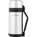 Thermos Thermocafe - Termo multiusos de acero inoxidable (comida y bebida, 1,2 L)