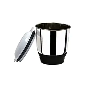 The Quasar Mixer Grinder Chutney Jar (500 ml) HEAVY QUALITY Mixer Jar (White)