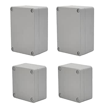 10 Scatole Derivazione Esterna ABS - 10x6x2.5 Cm, Impermeabili, Per Elettronica - Foto 10