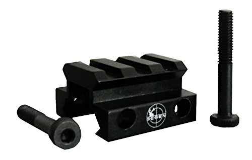 Riel Corto Weaver Picatinny 21mm Elevación Montura Mira Telescópica RSM15