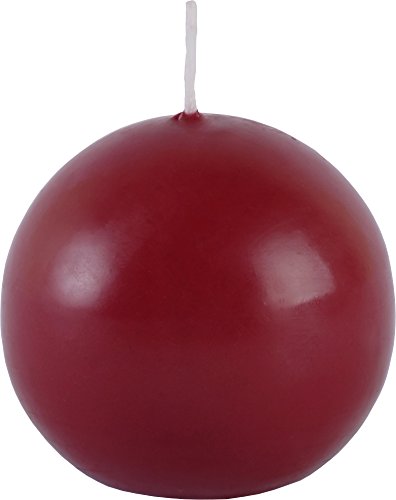Müller Kerzen 2600006047 Kugelkerze, weinrot, 20stk (5 x 4er Pack) - 2