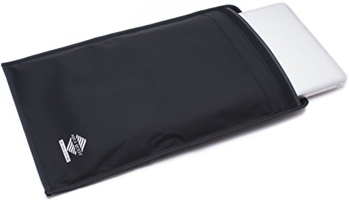 Aqua Quest Storm Laptop Tasche - 100  Wasserdicht - 11 inch  13 inch  15 inch  17 inch - Schwarz oder Rot  17 inch  Schwarz 