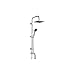 Produktbild Haceka Spring CE Brause-Set, Metall, Grau, 123.5 x 26 x 39 cm