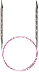 Addi 63442 AddiNovel Rundstricknadeln Quadratisch – 120 Cm, 3,75 Mm, Metall