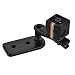 Produktbild Elerose Mini Kamera Überwachungskamera HD 1080P 12MP 140 Grad Weitwinkel Sport Cam mit IR Nachtsicht Motion Monitoring für Zuhause, Büro, Outdoor(schwarz)