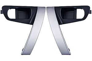 Facibom 1 Paio di Maniglie delle Portiere Interne per Auto Sinistra Destra Set di Pezzi per Qashqai J10 2007-2015 80944-JE50A 80945-JE50A