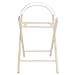 PINE MOSES BASKET STAND - CUTE BABY MOSES BASKET STAND PINE