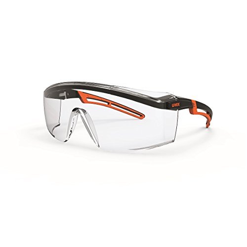 Preisvergleich Produktbild Uvex 9164185 Sicherheit Gläser, astrospec 2.0, transparent, schwarz / orange