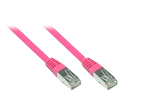Preisvergleich Produktbild Patchkabel, Cat. 5e, SF / UTP, magenta, 7m, Good Connections®