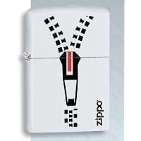 ZIPPO LIGHTER "WHITE MATTE 28767" BY MAKBROS (LIMITED EDITION FRO USA)