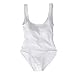 Imported Women Sexy Swimsuit Swimwear Bathing Monokini Push Up Padded Bikini White M RS.580.00