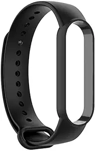 LOKO Silicon Strap for Xiaomi Band 5 (Black)