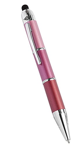 Wedo 2611501902 Touch Pen Mini Impression (2-in-1, integrierter Kugelschreiber, mit Drehmechanik, 10 cm) marsala-rot - 2