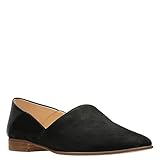 Leder Clarks Damen Pure Tone Slipper, Schwarz Black Combi, 37.5 EU