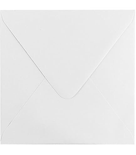 Sobres Cuadrados Autoadhesivos 17x17 Cm - Plastificados, Color Lila, 25 Unidades, Para Tarjetas Y Regalos
