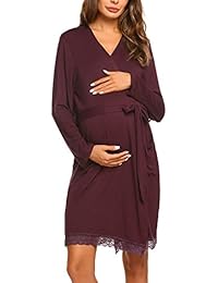 Chemise Nuit Femme Enceinte Chemise De Nuit Allaitement Coton Robe De Nuit Maternit Manches 886136