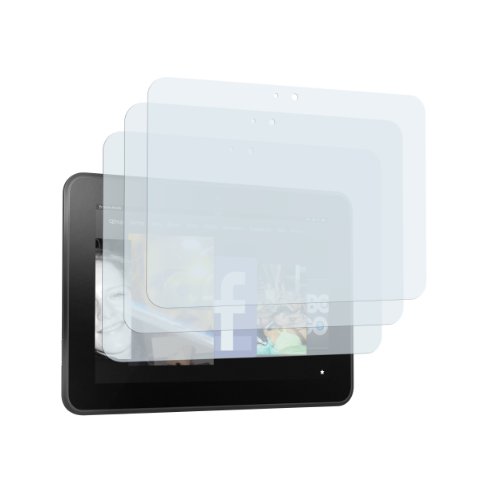 3 x mumbi Displayschutzfolie Amazon Kindle Fire HD (7 Zoll) Schutzfolie AntiReflex antireflektierend (Modell 2012) - 6