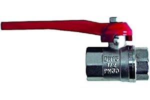 Kippen 5002A - Kulventil F/F - 1/2" med spakhandtag.