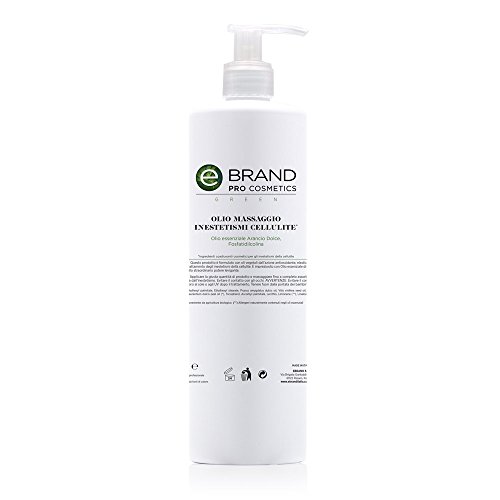 Olio Mas. Inestet.Cellulite - Ebrand Green 500 Ml
