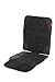 Diono Ultra Mat Deluxe Seat Protector with Integrated Car Seat Sun Shade (Black)