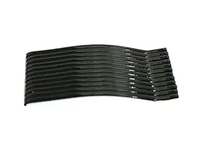 advancedestore strong Simple Hairpins Black Alloy Hair Clip Bobby Pin Hair Accessories Headwear Ball Tip Bob Pins (12, large)