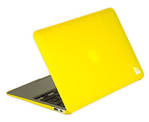 Gecko Macbook Air 13″ Clip On Case – Gelb – trendige Farben / perfekter Schutz in der Farbe gelb / yellow geeignet für MacBook Air 13,3″ (Typ A1369/ Typ A1466 2013/2014) - 3
