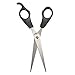 Tinxs 2 X Professional Hair Cutting & Thinning Scissors Shears Hairdressing Set (Silver & Black)