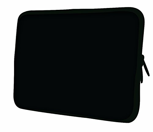LUXBURG® Funda Bolso en neopreno para iPad mini / iPad mini 2 / iPad mini 3 / iPad mini 4 - Negro