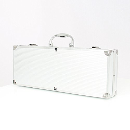 5-teilig Grillbesteck BBQ Besteck Set Grillset Tool Set mit Koffer barbecue - 5