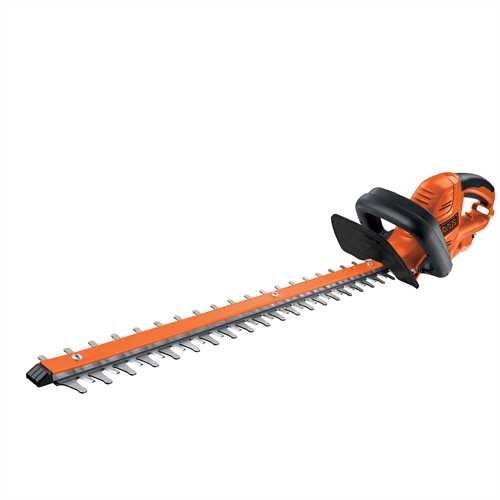 Black & Decker GT6060 600W 60cm Hedgetrimmer/ 25mm Blade Gap/ Bale Handle Design/ Cable Management