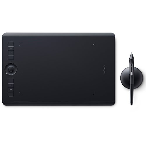 Wacom Intuos Pro Stifttablett Größe M / Grafiktablett inkl. Wacom Pro Pen 2 Eingabestift mit verschiedenen Spitzen / Kompatibel mit Windows & Apple - 3