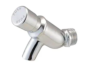 SMILE Foam Flow Water Tap for Bathroom, Kitchen, Wash Basin, Kitchen Sink - Stainless Brass Chrome Finish, 1 Pcs (Silver) (FBA-MAX_3ND_L48)