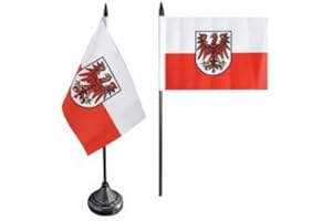 DIGNI Flaggenfritze® Tischflagge Italien Südtirol - 10 x 15 cm