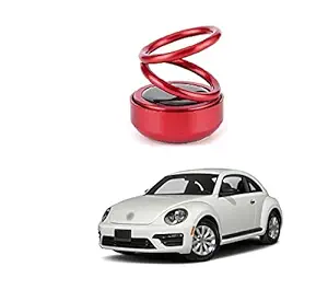 PRIKNIK Solar Energy Rotating Car Perfume with Long Lasting Organic Fragrance, Feel-Good Premium Car Air freshener Compatible with Beetle