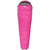 190T Polyester Highlander Erwachsene Schlafsack Sleepline 250 Mummy Fuchsia, One Size